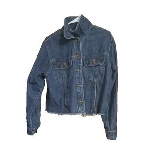Vintage Belma Distressed 80s Denim Jacket‎ Size M